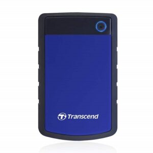 Transcend StoreJet 25H3 2TB Blue External Hard Drive