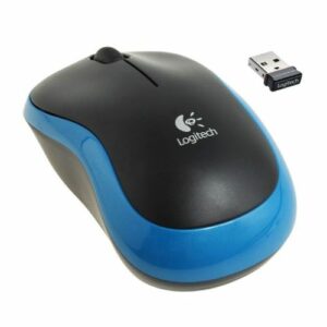 Logitech M185 Blue Wireless Mouse
