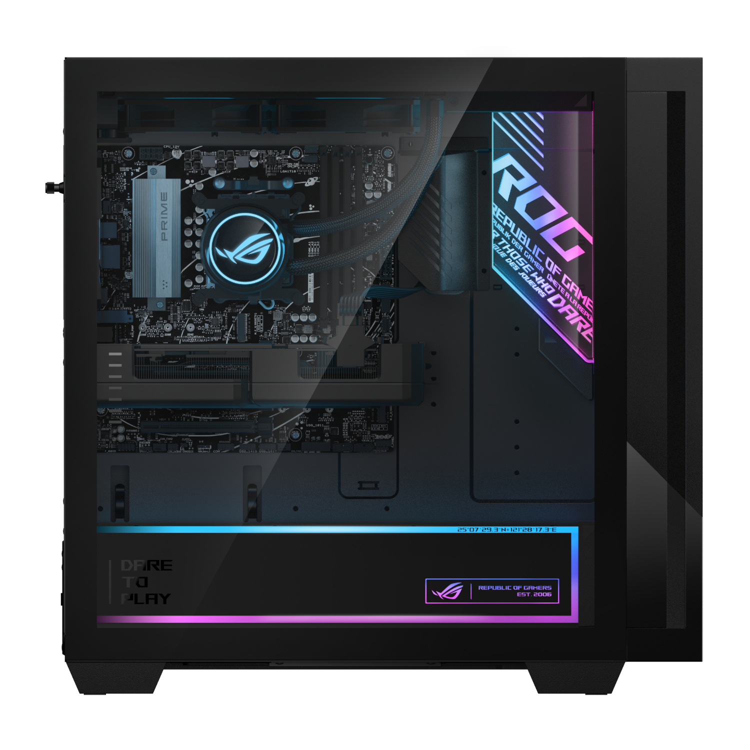 Asus ROG G700 Gaming Desktop Tower | Ryzen 9 9950X | 64GB DDR5 | RX 9070 XT | 2TB SSD | Windows 11 - Image 3