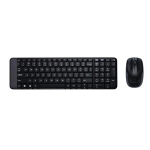 Logitech 920-003161 MK220 Wireless Keyboard and Mouse Combo USB receiver minimalist design