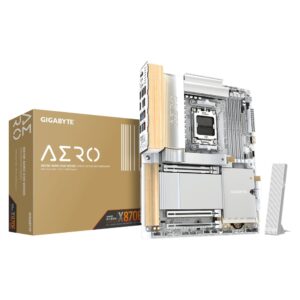 Gigabyte X870E AERO X3D WOOD AMD AM5 DDR5 ATX Motherboard