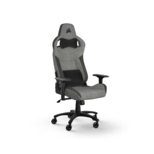 Corsair T3 RUSH Charcoal/Grey Breathable Fabric Gaming Chair with 4D Armrests