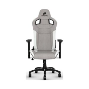 Corsair T3 RUSH Grey/White Breathable Fabric Gaming Chair