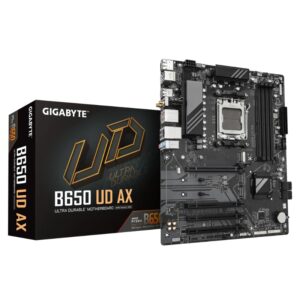 Gigabyte B650 UD AX AMD AM5 DDR5 ATX Motherboard