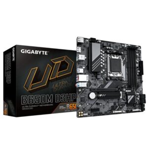 GIGABYTE AMD B650 Chipset for AMD AM5; 4x Dual DDR5; 2x M2; 1x HDMI 2x DP