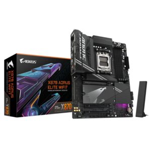 Gigabyte AORUS X870 ELITE WIFI7 AMD AM5 DDR5 ATX Motherboard