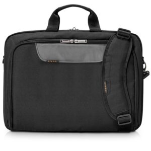 EVERKI ADVANCE BRIEFCASE | Fits up to 18.4 inch laptops | Trolley handle pass-through | Ergonomic two-way shoulder strap