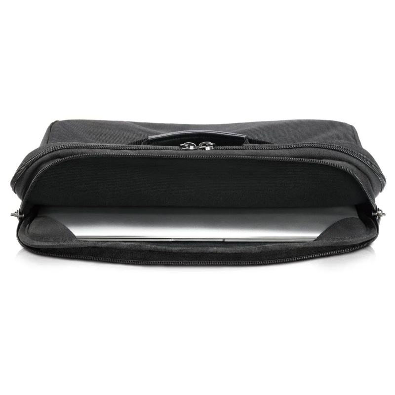 EVERKI BUSINESS BRIEFCASE | Fits up to 11.1 inch laptops | Leather handles and accents | Trolley handle pass-through - Image 2