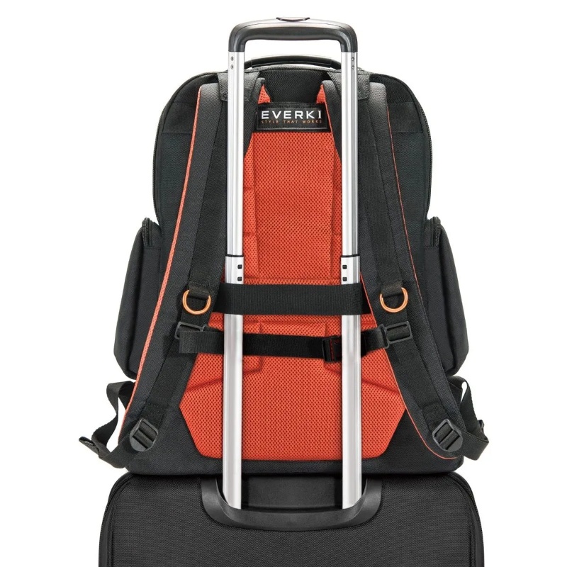 EVERKI CONTEMPRO BACKPACK | Fits up to 18.4 inch | Dedicated pockets for keybpard; headphones; and tech gear | Rain cover - Image 2