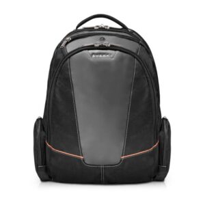 EVERKI FLIGHT BACKPACK | Fits up to 16 inch laptops | Travel friendly | Opens 180° | 5-Point balance strap system