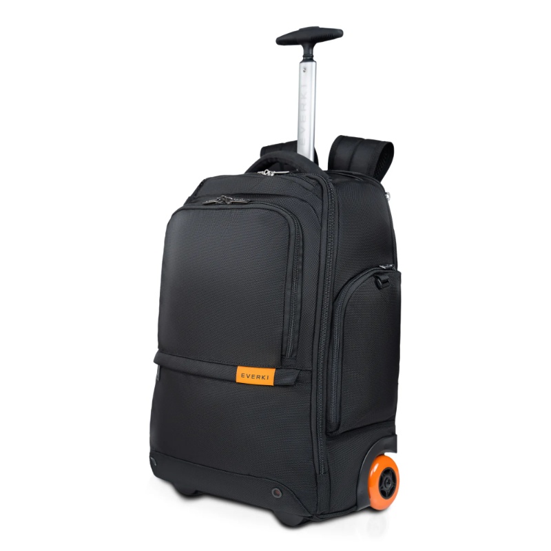 EVERKI TROLLEY BACKPACK | Fits up to 15.6 laptops | Hidden padded shoulder straps | ECO-friendly | Spacious | Wheel cover - Image 2