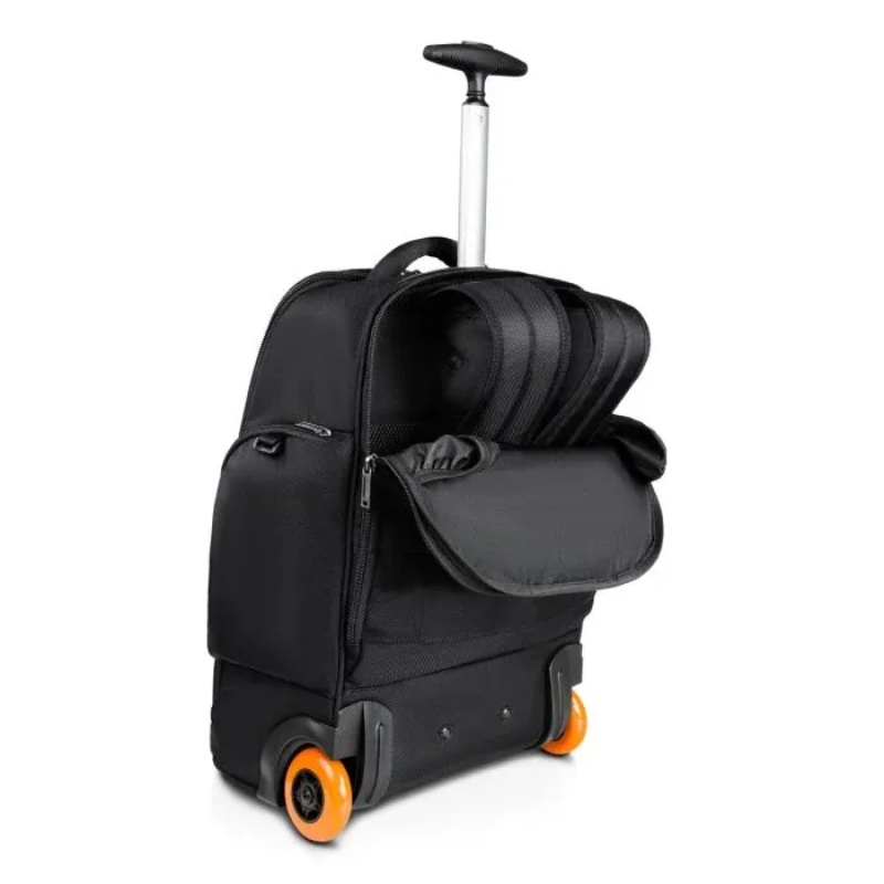 EVERKI TROLLEY BACKPACK | Fits up to 15.6 laptops | Hidden padded shoulder straps | ECO-friendly | Spacious | Wheel cover - Image 3