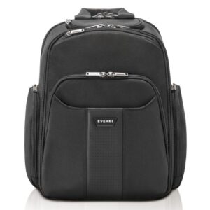 EVERKI VERSA BACKPACK | Fits up to 15 inch laptops | Travel friendly | Opens 180° | Hard-shell quick-access sunglasses case