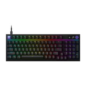 Logitech G316 X 98 8KHz Tactile RGB Wired Mechanical Gaming Keyboard – Black