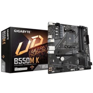 GIGABYTE B550M K AMD B550 Micro ATX Motherboard