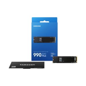 SAMSUNG MZ-V9S1T0BW 990 EVO Plus 1TB NVMe SSD - Read Speed up to 7150 MB/s; Write Speed to up 6300 MB/s; Random Read up to 850;0