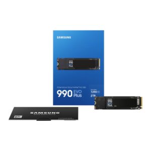 Samsung 990 EVO Plus 2TB PCIe 4.0 / 5.0 NVMe M.2 SSD – 7,250MB/s