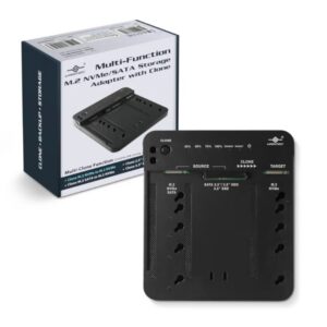 Vantec CB-M2NVME-C3 M.2 NVMe/SATA Storage Adapter with Clone