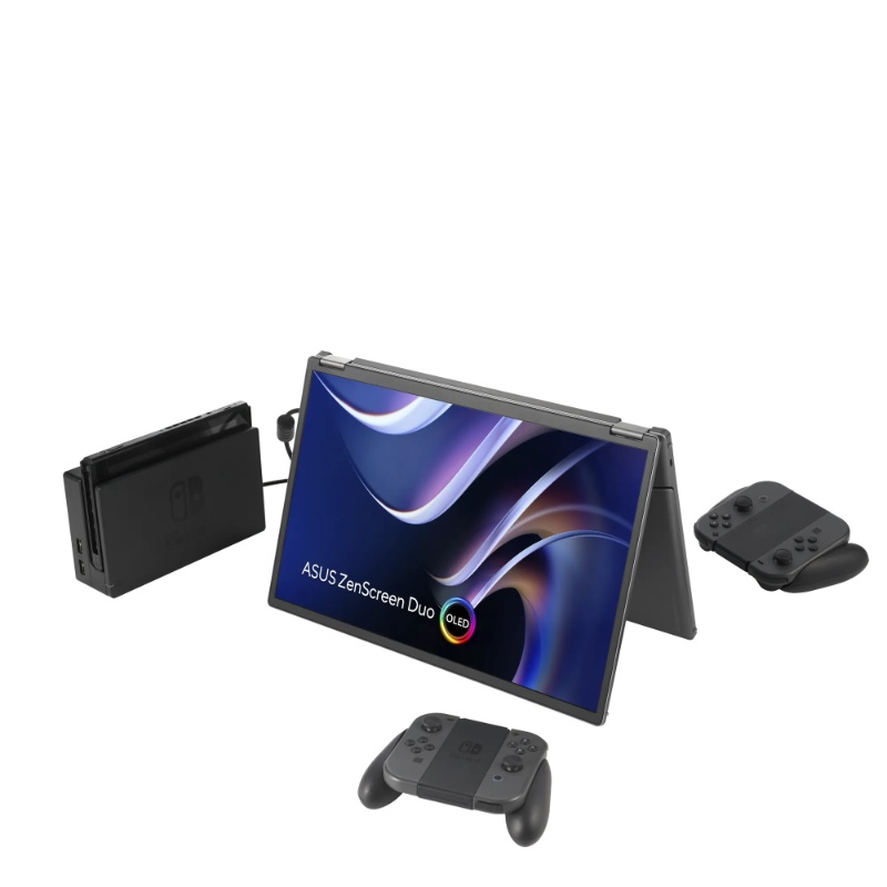 ASUS ZenScreen Duo OLED MQ149CD 14" Dual-Screen WUXGA Portable Monitor - Image 5