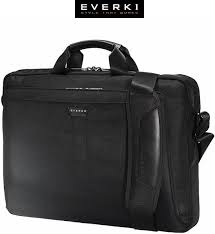EVERKI LUNAR BRIEFCASE | Fits up to 18.4 inch laptops | Leather handles and accents | Trolley handle pass-through - Image 5