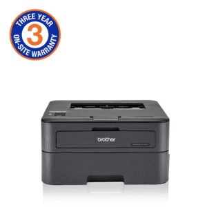 Brother High-Speed Mono Duplex Laser Printer with wired and wireless network capability (3YR Onsite)