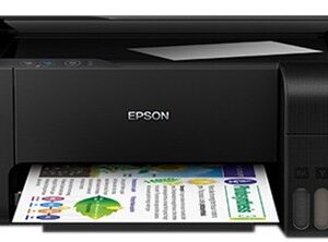 Epson 33ppm Mono 15ppm Colour A4 Print Scan Copy USB incl 1 set of ink