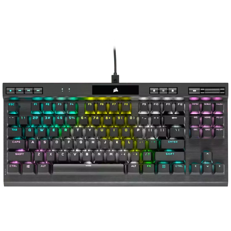 Corsair K70 RGB TKL Wired Optical Mechanical Gaming Keyboard