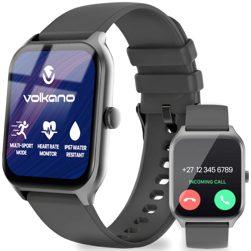 Volkano Life Series Smart Watches - Black - Image 2