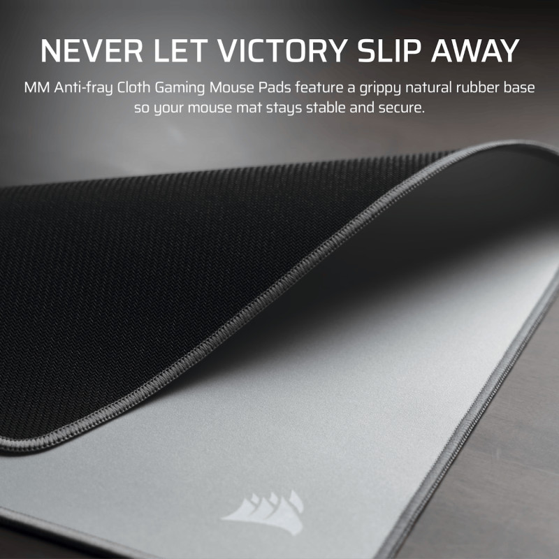 Corsair MM Anti-fray Cloth Medium Gaming Mouse Pad – Gray - Image 4
