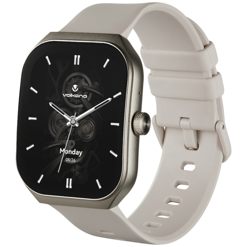 Volkano Spirit Series Smart Watch - Starlight Silver - Image 4