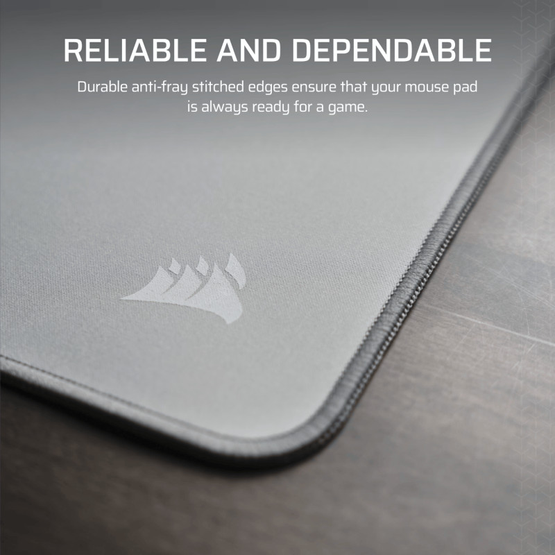 Corsair MM Anti-fray Cloth Medium Gaming Mouse Pad – Gray - Image 5