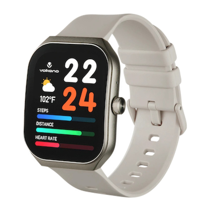 Volkano Spirit Series Smart Watch - Starlight Silver - Image 7