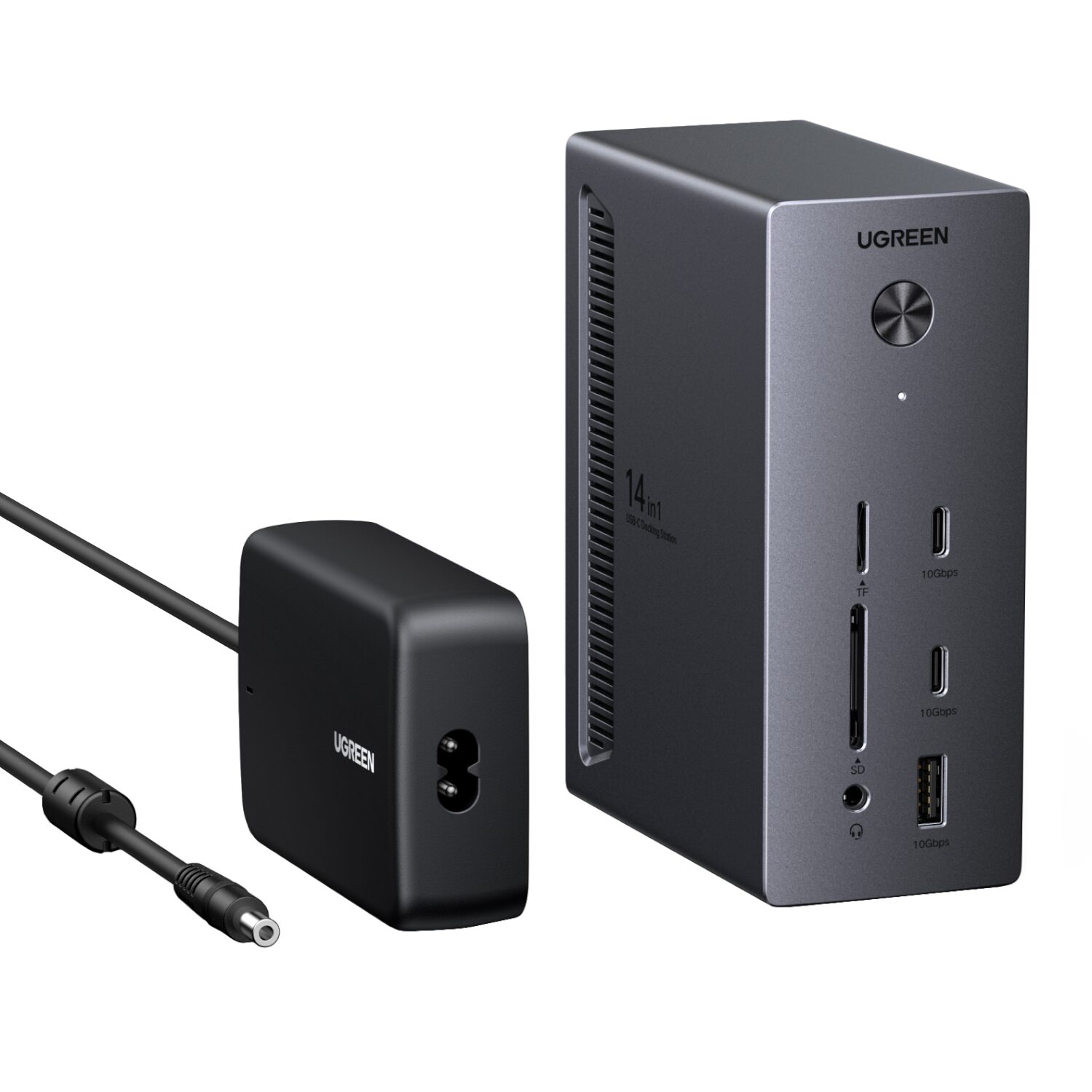 UGreen 14-in-1 USB Type-C TO USB Docking Station (1x HDMI | 2x DP | RJ45) - Image 3