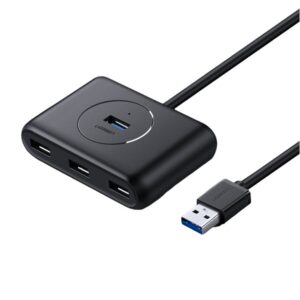 UGREEN 4-Port USB 3.0 Hub with Micro USB | 5Gbps Data Transfer - 1m