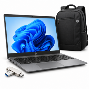 Chaos HP 250R G9 15.6" Core 3 100U 16GB 256GB Windows 11 Pro Laptop Bundle